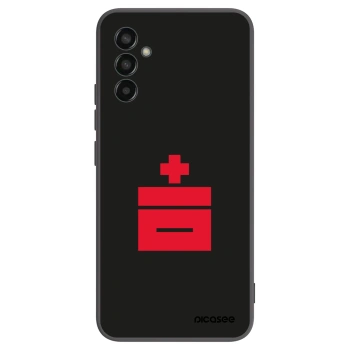 Picasee fekete szilikon tok az alábbi mobiltelefonokra Samsung Galaxy M13 M135F - Le Plastenciaga