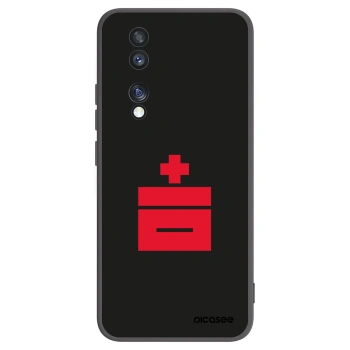 Picasee fekete szilikon tok az alábbi mobiltelefonokra Honor 70 - Le Plastenciaga