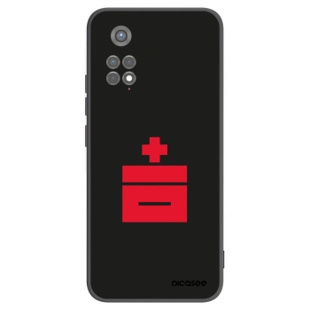 Picasee fekete szilikon tok az alábbi mobiltelefonokra Xiaomi Redmi Note 11S 5G - Le Plastenciaga