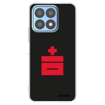 Picasee átlátszó szilikon tok az alábbi mobiltelefonokra Honor X8a - Le Plastenciaga