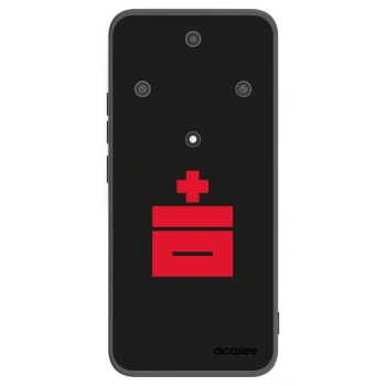 Picasee fekete szilikon tok az alábbi mobiltelefonokra Honor Magic5 Lite 5G - Le Plastenciaga