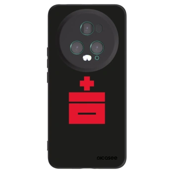 Picasee fekete szilikon tok az alábbi mobiltelefonokra Honor Magic5 Pro - Le Plastenciaga