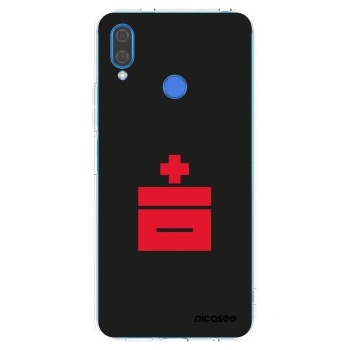 Picasee átlátszó szilikon tok az alábbi mobiltelefonokra Huawei Nova 3i - Le Plastenciaga