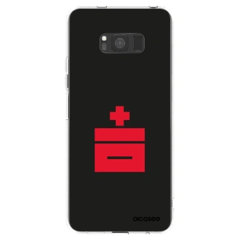 Picasee átlátszó szilikon tok az alábbi mobiltelefonokra Samsung Galaxy S8 G950F - Le Plastenciaga