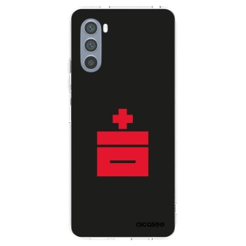 Picasee átlátszó szilikon tok az alábbi mobiltelefonokra Motorola Moto G62 - Le Plastenciaga