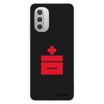 Picasee átlátszó szilikon tok az alábbi mobiltelefonokra Motorola Moto G51 - Le Plastenciaga