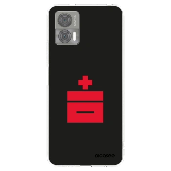 Picasee átlátszó szilikon tok az alábbi mobiltelefonokra Motorola Edge 30 Neo - Le Plastenciaga