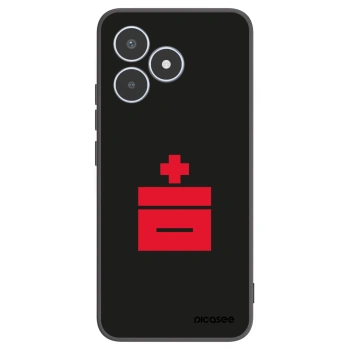 Picasee fekete szilikon tok az alábbi mobiltelefonokra Realme C53 - Le Plastenciaga