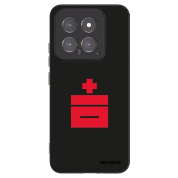 Picasee fekete szilikon tok az alábbi mobiltelefonokra Xiaomi 14 - Le Plastenciaga