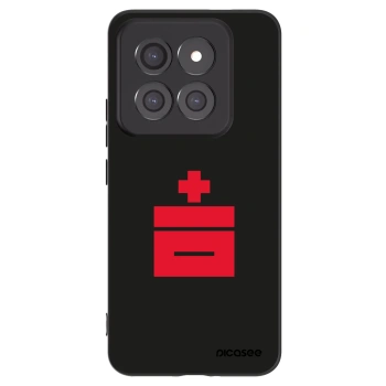 Picasee fekete szilikon tok az alábbi mobiltelefonokra Xiaomi 14 Pro - Le Plastenciaga