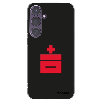 Picasee átlátszó szilikon tok az alábbi mobiltelefonokra Samsung Galaxy S24+ S926B 5G - Le Plastenciaga