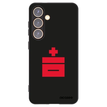 Picasee fekete szilikon tok az alábbi mobiltelefonokra Samsung Galaxy S24 S921B 5G - Le Plastenciaga