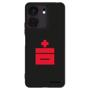 Picasee fekete szilikon tok az alábbi mobiltelefonokra Xiaomi Redmi 13C 4G - Le Plastenciaga