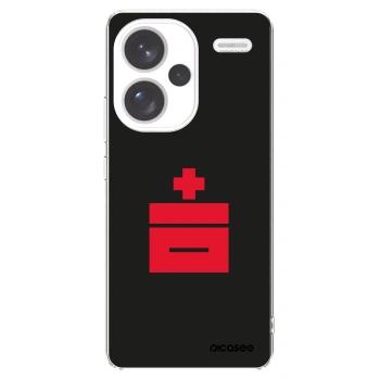 Picasee átlátszó szilikon tok az alábbi mobiltelefonokra Xiaomi Redmi Note 13 Pro+ 5G - Le Plastenciaga