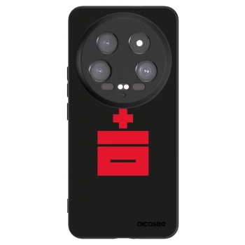 Picasee fekete szilikon tok az alábbi mobiltelefonokra Xiaomi 14 Ultra - Le Plastenciaga