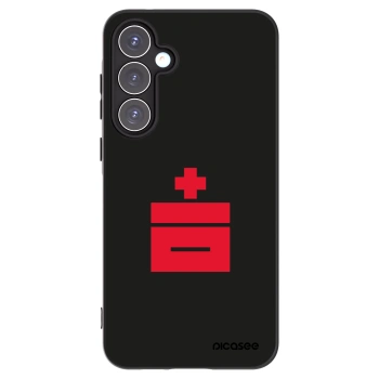 Picasee fekete szilikon tok az alábbi mobiltelefonokra Samsung Galaxy A55 5G A556B - Le Plastenciaga