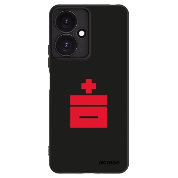 Picasee fekete szilikon tok az alábbi mobiltelefonokra Xiaomi Redmi 13C 5G - Le Plastenciaga