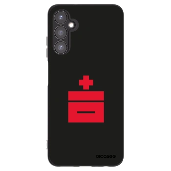 Picasee fekete szilikon tok az alábbi mobiltelefonokra Samsung Galaxy A05s A057G - Le Plastenciaga