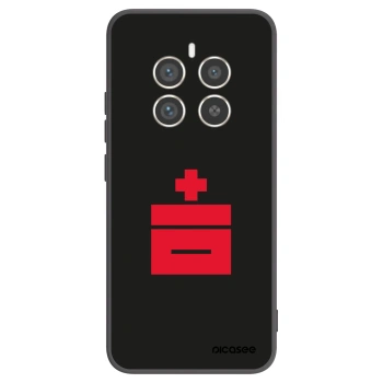 Picasee fekete szilikon tok az alábbi mobiltelefonokra Realme 12 Pro 5G - Le Plastenciaga