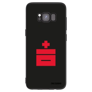 Picasee fekete szilikon tok az alábbi mobiltelefonokra Samsung Galaxy S8 G950F - Le Plastenciaga