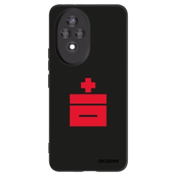Picasee fekete szilikon tok az alábbi mobiltelefonokra Honor 200 5G - Le Plastenciaga