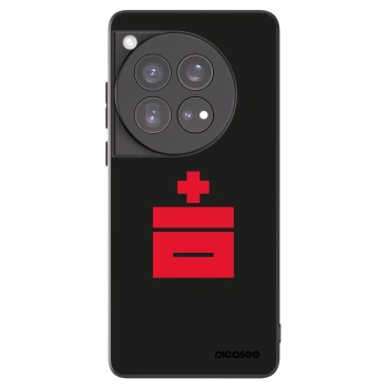 Picasee fekete szilikon tok az alábbi mobiltelefonokra OnePlus 12 5G - Le Plastenciaga