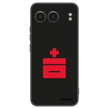 Picasee fekete szilikon tok az alábbi mobiltelefonokra OnePlus Nord 4 - Le Plastenciaga