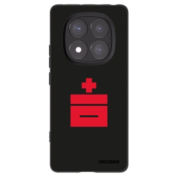 Picasee fekete szilikon tok az alábbi mobiltelefonokra Xiaomi Redmi Note 14 Pro 5G - Le Plastenciaga