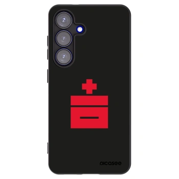 Picasee fekete szilikon tok az alábbi mobiltelefonokra Samsung Galaxy S25 5G - Le Plastenciaga
