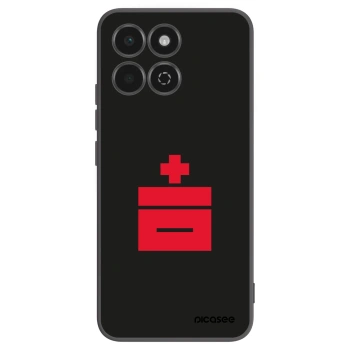 Picasee fekete szilikon tok az alábbi mobiltelefonokra Honor 200 Smart 5G - Le Plastenciaga
