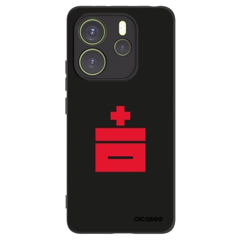 Picasee fekete szilikon tok az alábbi mobiltelefonokra Xiaomi Redmi Note 14 4G - Le Plastenciaga