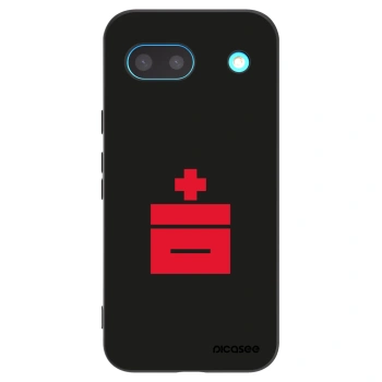 Picasee fekete szilikon tok az alábbi mobiltelefonokra Google Pixel 8a - Le Plastenciaga