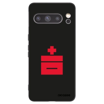 Picasee fekete szilikon tok az alábbi mobiltelefonokra Google Pixel 8 Pro - Le Plastenciaga