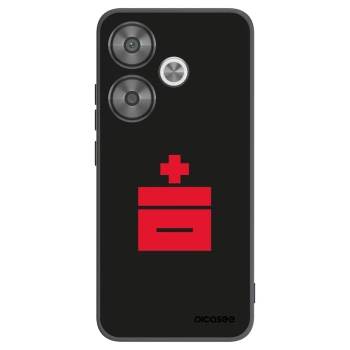 Picasee fekete szilikon tok az alábbi mobiltelefonokra Xiaomi Poco F6 - Le Plastenciaga