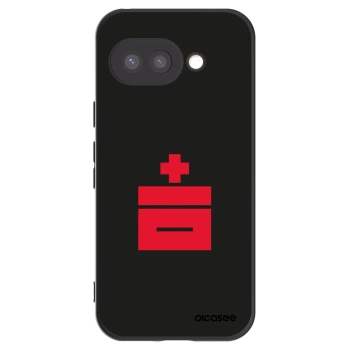 Picasee fekete szilikon tok az alábbi mobiltelefonokra Google Pixel 9a - Le Plastenciaga