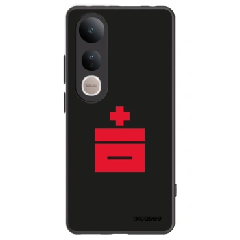 Picasee fekete szilikon tok az alábbi mobiltelefonokra Vivo V50 Lite 5G - Le Plastenciaga