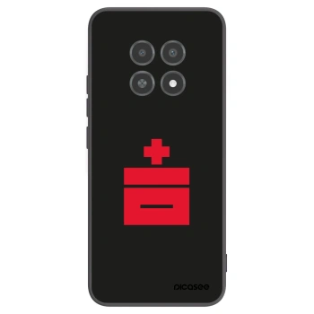 Picasee fekete szilikon tok az alábbi mobiltelefonokra Realme 12X - Le Plastenciaga