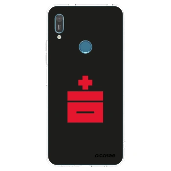 Picasee átlátszó szilikon tok az alábbi mobiltelefonokra Huawei Y6 2019 - Le Plastenciaga