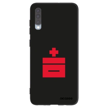 Picasee fekete szilikon tok az alábbi mobiltelefonokra Samsung Galaxy A70 A705F - Le Plastenciaga