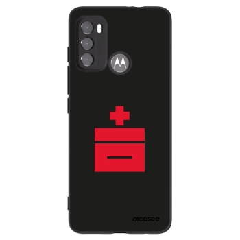 Picasee fekete szilikon tok az alábbi mobiltelefonokra Motorola Edge 60 5G - Le Plastenciaga