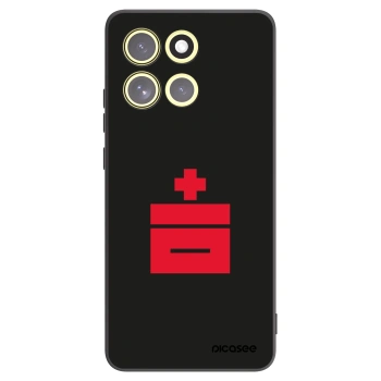 Picasee fekete szilikon tok az alábbi mobiltelefonokra Motorola Moto G86 5G - Le Plastenciaga