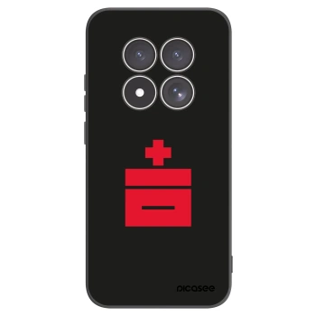 Picasee fekete szilikon tok az alábbi mobiltelefonokra Xiaomi Redmi Note 15 Pro 4G - Le Plastenciaga