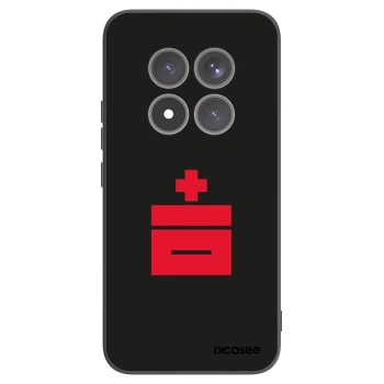 Picasee fekete szilikon tok az alábbi mobiltelefonokra Xiaomi Redmi Note 15 Pro+ - Le Plastenciaga