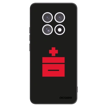 Picasee fekete szilikon tok az alábbi mobiltelefonokra Xiaomi Redmi Note 15 - Le Plastenciaga