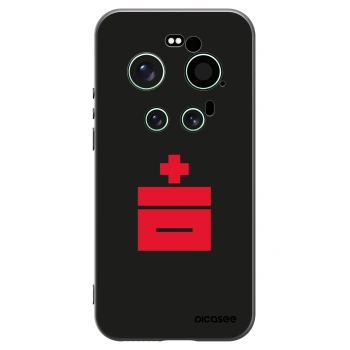 Picasee fekete szilikon tok az alábbi mobiltelefonokra Xiaomi 17 Ultra - Le Plastenciaga