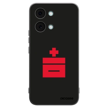 Picasee fekete szilikon tok az alábbi mobiltelefonokra Xiaomi Poco X8 Pro Max - Le Plastenciaga