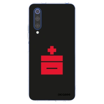 Picasee átlátszó szilikon tok az alábbi mobiltelefonokra Xiaomi Mi 9 SE - Le Plastenciaga