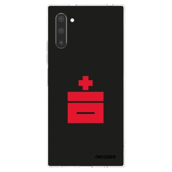 Picasee átlátszó szilikon tok az alábbi mobiltelefonokra Samsung Galaxy Note 10 N970F - Le Plastenciaga