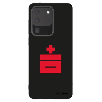 Picasee átlátszó szilikon tok az alábbi mobiltelefonokra Samsung Galaxy S20 Ultra 5G G988F - Le Plastenciaga