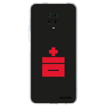 Picasee átlátszó szilikon tok az alábbi mobiltelefonokra Xiaomi Redmi Note 9S - Le Plastenciaga